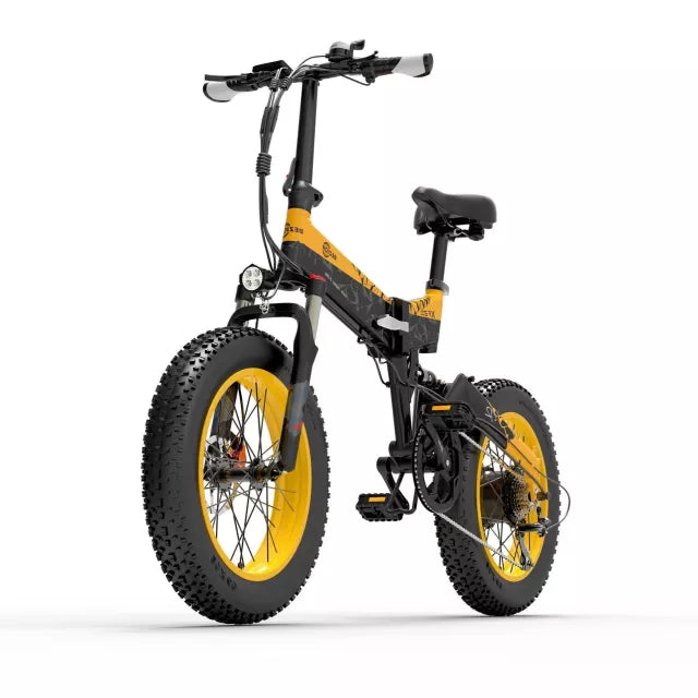 Bezior XF200 Folding Electric 1000W Bike - Pogo cycles UK -cycle to work scheme available