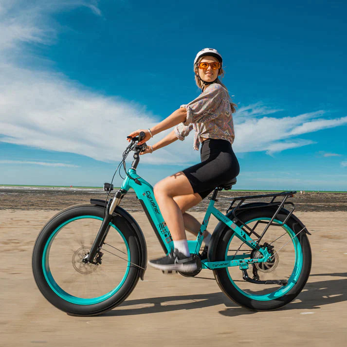 Cyrusher Kuattro Step-through Electric Bike - Pogo cycles UK -cycle to work scheme available