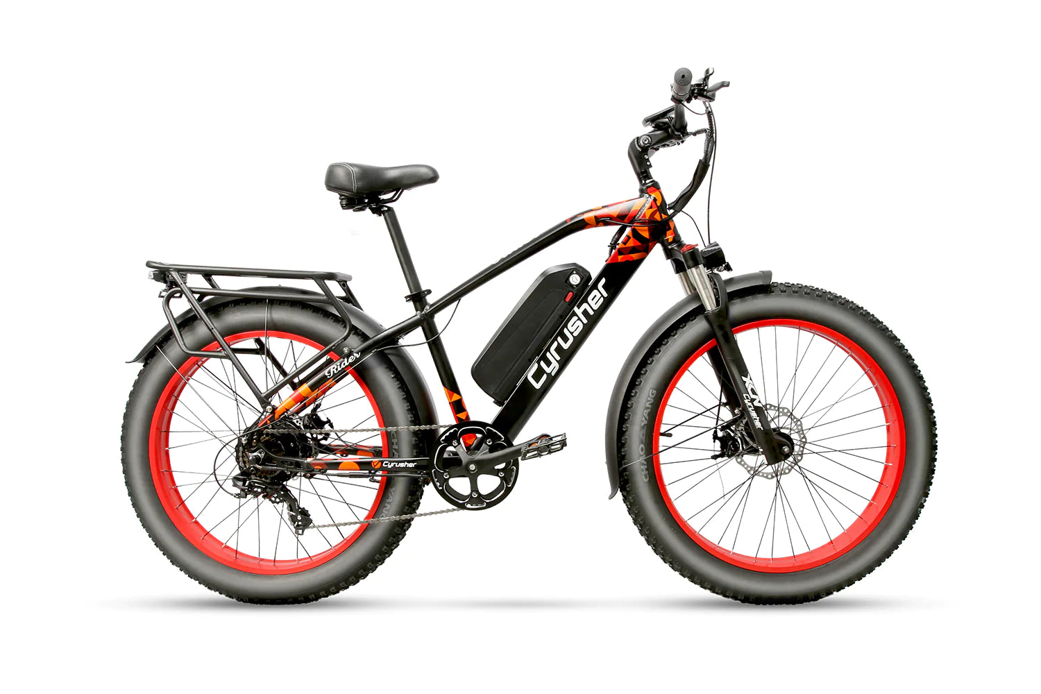 Cysrusher XF650 Hardtail Electric Bike - Pogo cycles UK -cycle to work scheme available