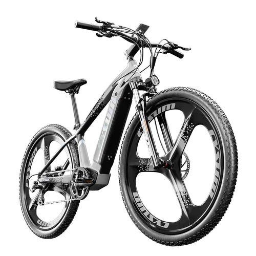 CYSUM CM520 Electric Mountain Bike - Gray - Pogo cycles UK -cycle to work scheme available