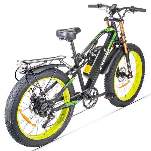CYSUM M900 Electric Bike - Black-Blue - Pogo cycles UK -cycle to work scheme available
