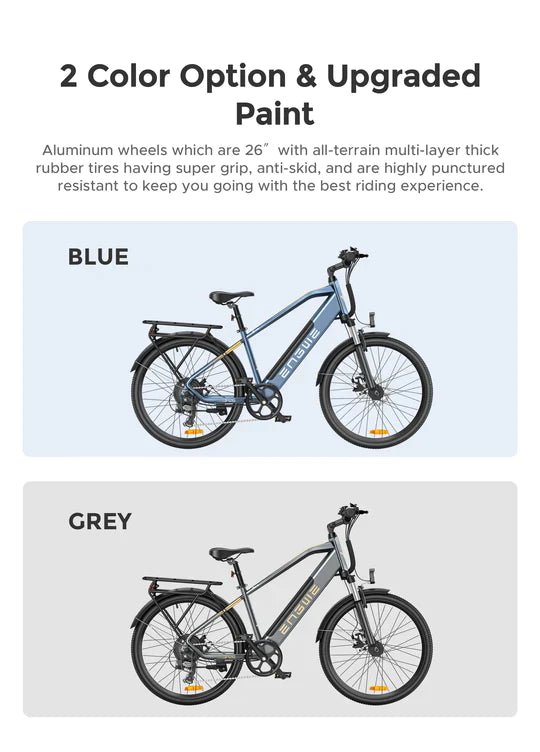 Engwe P26 Mountain E-Bike Preorder - Pogo cycles UK -cycle to work scheme available