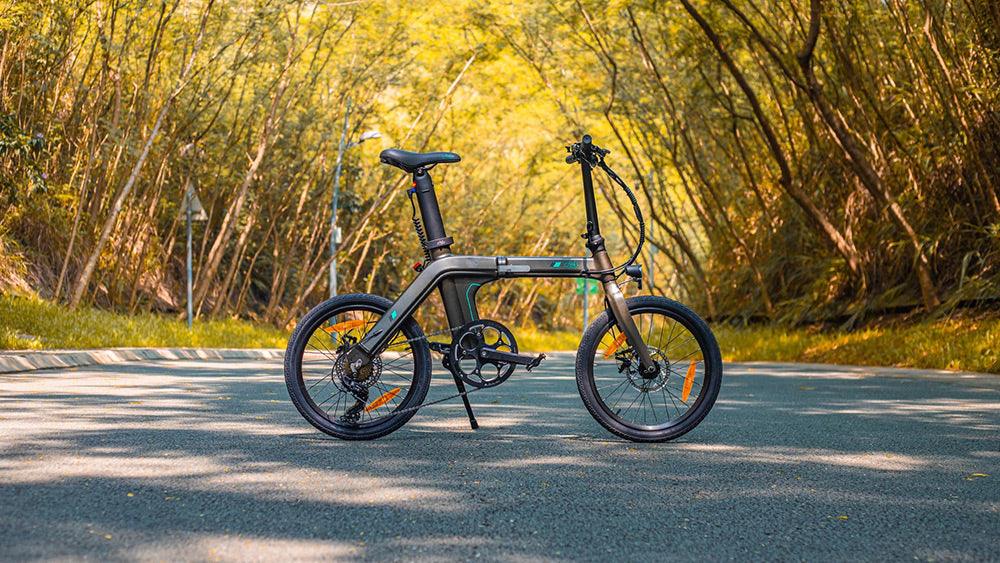 FIIDO D21 Folding Electric Bike with mudguard and light- preorder - Pogo cycles UK -cycle to work scheme available