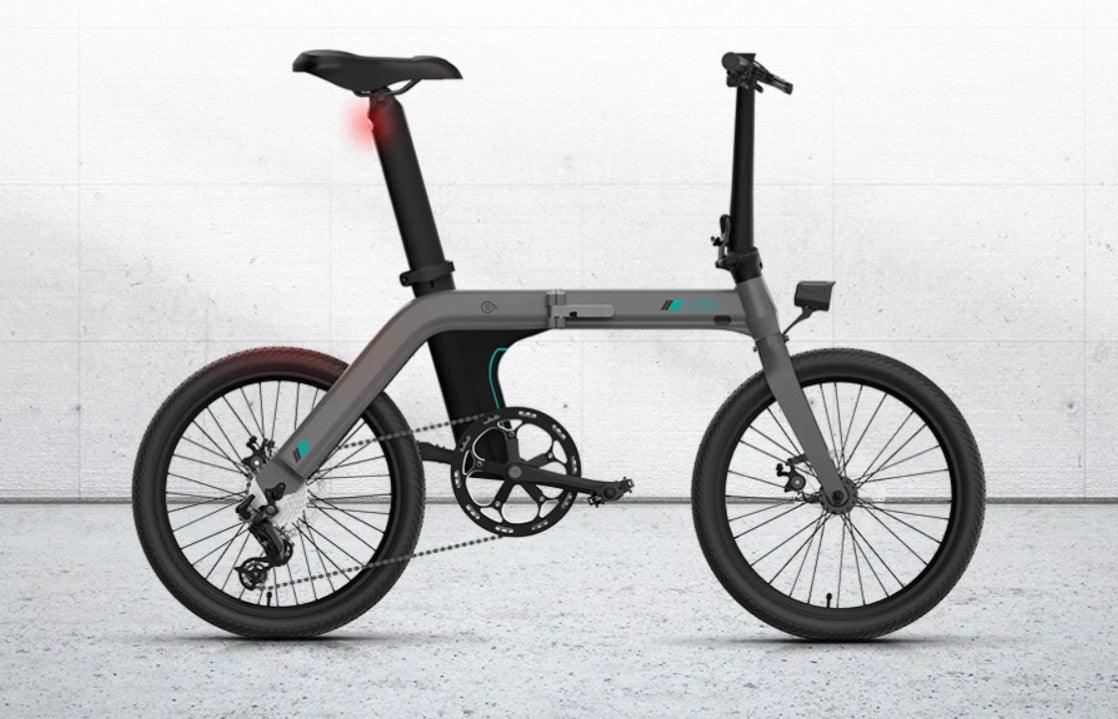 FIIDO D21 Folding Electric Bike with mudguard and light- preorder - Pogo cycles UK -cycle to work scheme available