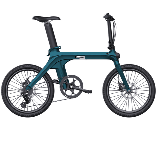 FIIDO X upgraded v2 Folding 250W Electric Bike - Pogo cycles UK -cycle to work scheme available