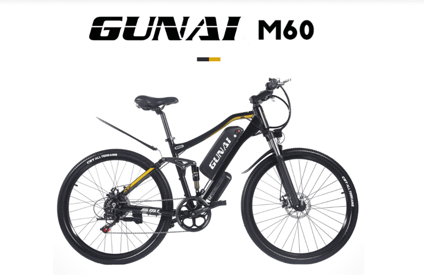 GUNAI M60 Electric Bike - Pogo cycles UK -cycle to work scheme available