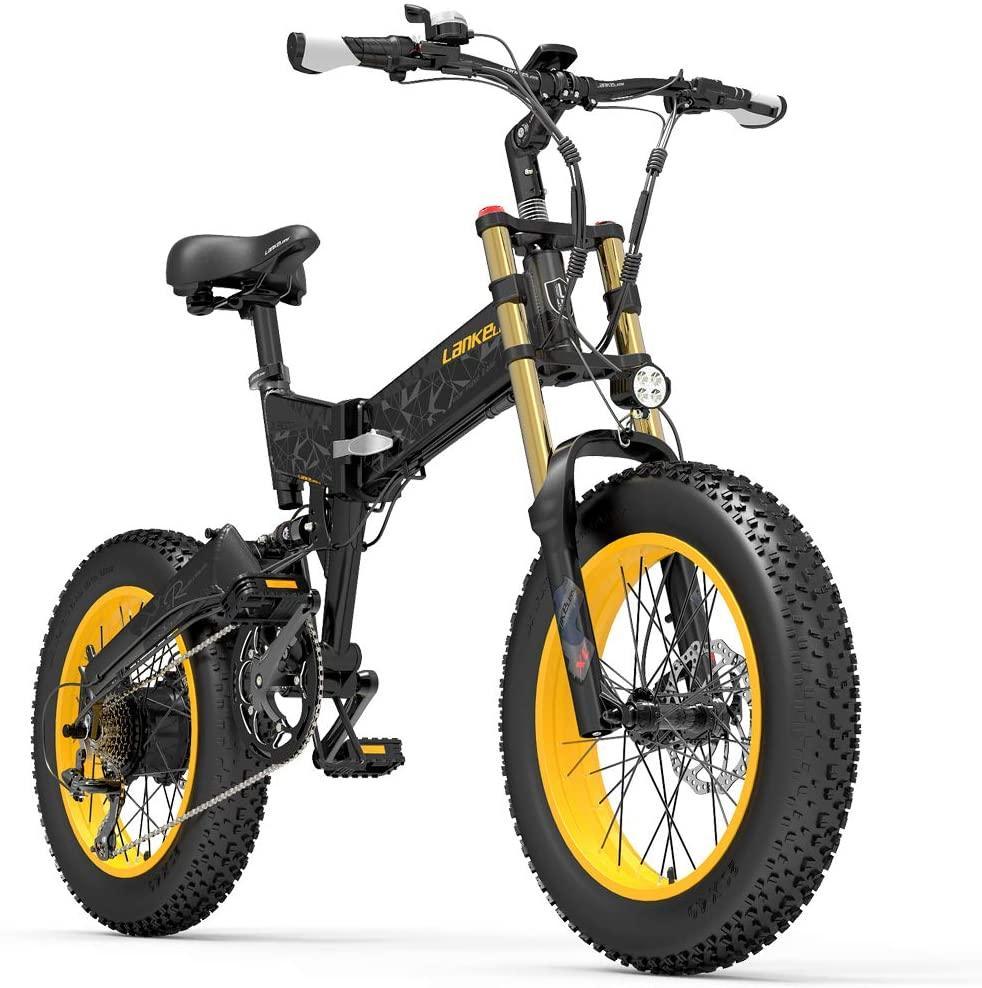 Lankeleisi X3000 Plus-UP 20 Inch 4.0 Fat Tire Snow Bike - Pogo cycles UK -cycle to work scheme available
