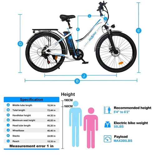 ONESPORT BK1 Electric Bike - Pogo cycles UK -cycle to work scheme available