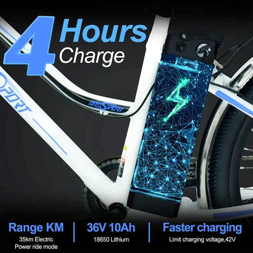 ONESPORT BK1 Electric Bike - Pogo cycles UK -cycle to work scheme available