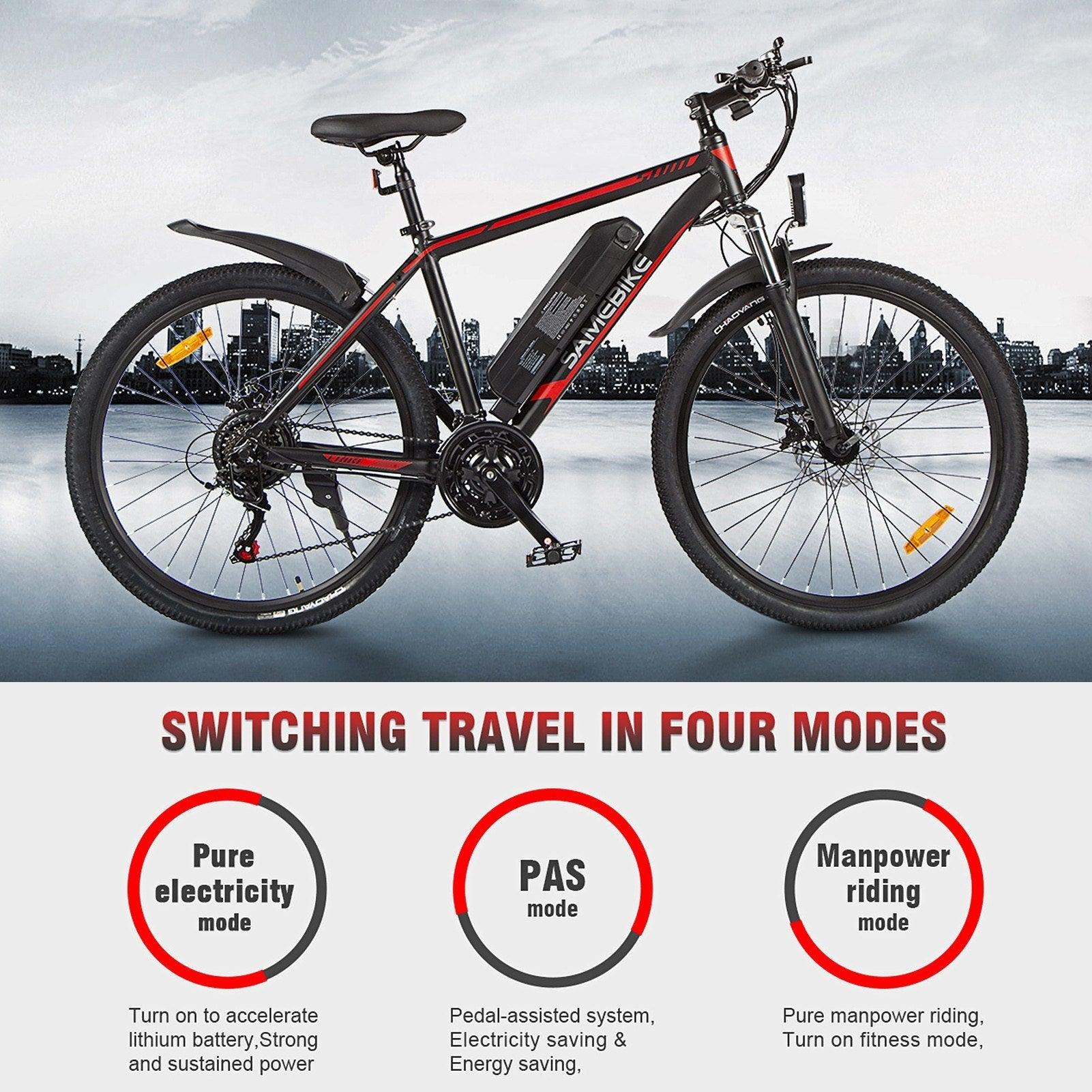 Samebike SY26 Electric Bike - Pogo cycles UK -cycle to work scheme available